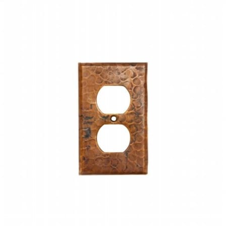 Premier Copper Products Premier Copper Products SO2 Switchplate Single Duplex with 2 Hole Outlet Cover - Oil Rubbed Bronze SO2